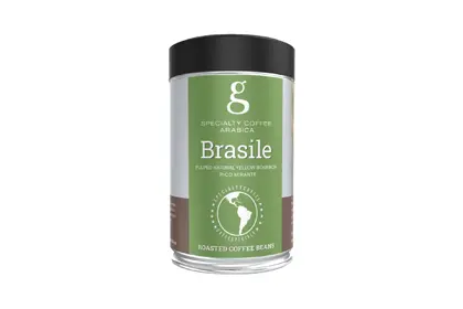 Кофе в Зернах "Бразилия" «Golden Brasil Coffee», 250г
